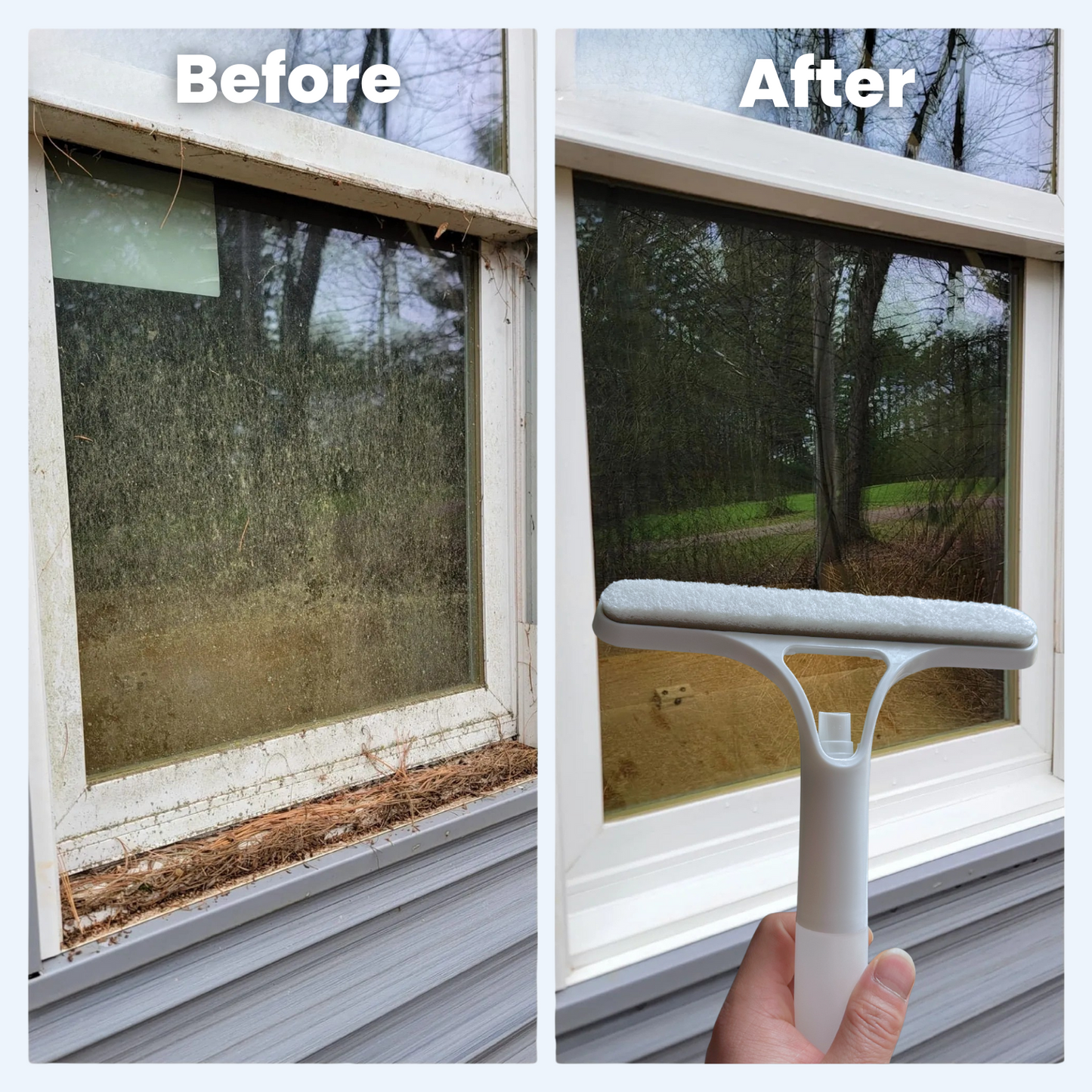 GlassMate - Spray, Wipe & Squeegee