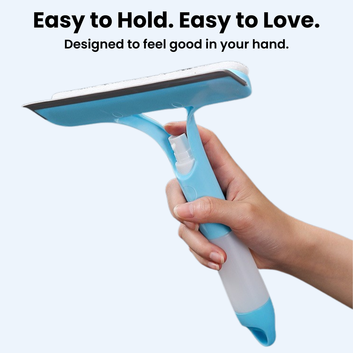 GlassMate - Spray, Wipe & Squeegee