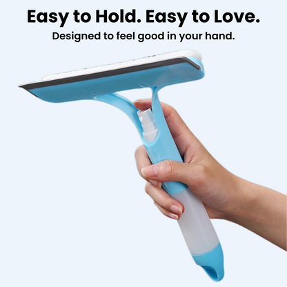 GlassMate - Spray, Wipe & Squeegee
