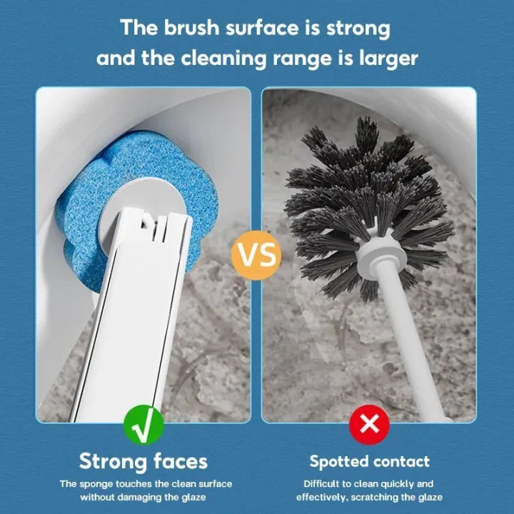 Disposable Toilet Brush Set