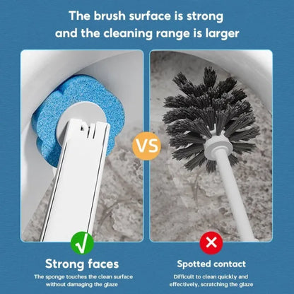 Disposable Toilet Brush Set